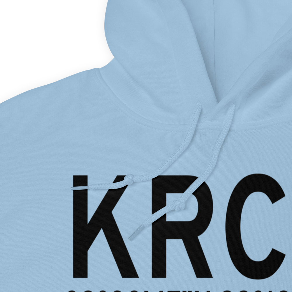 Stockton / Rooks County Regional (KRCP) ICAO Hoodie Sweatshirt 