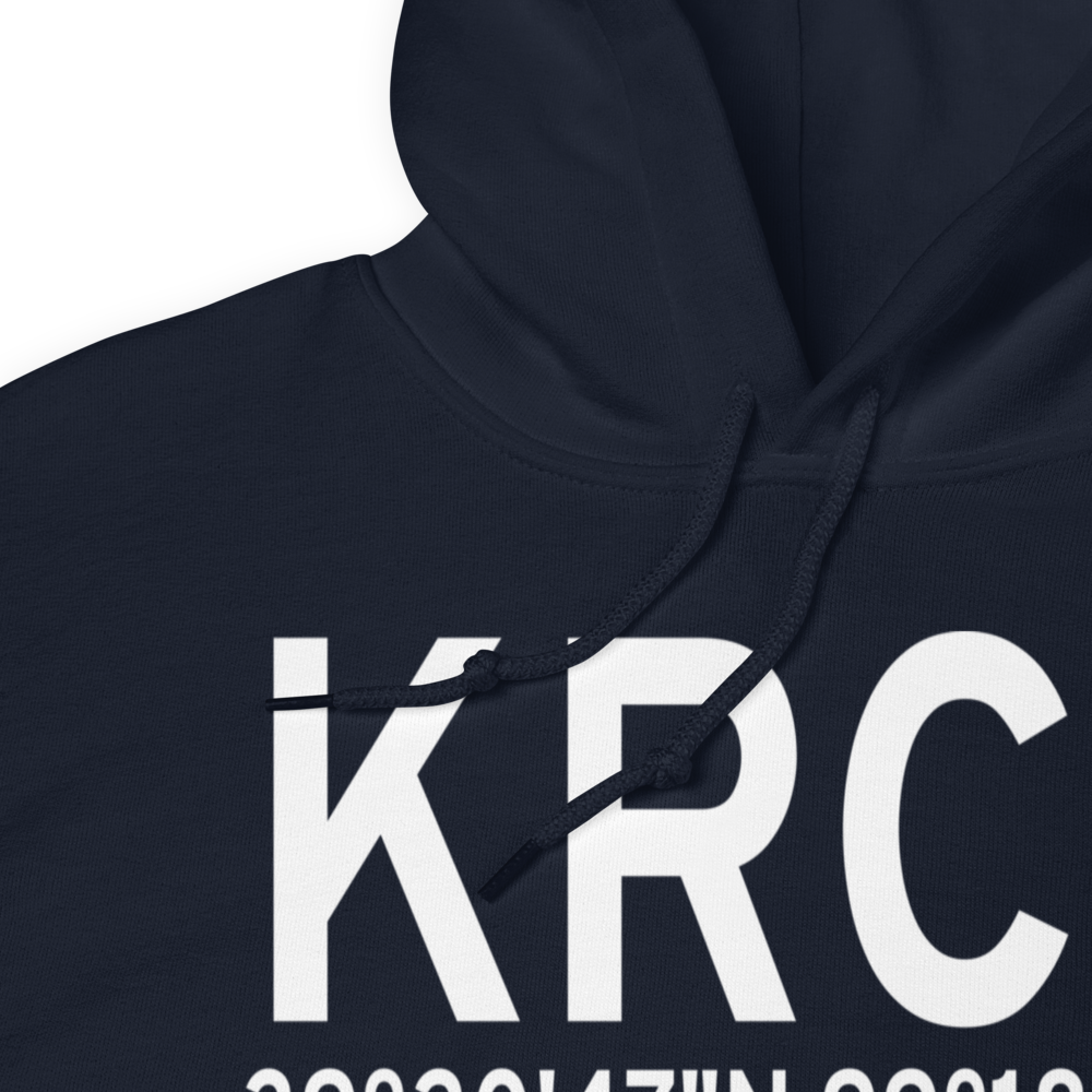 Stockton / Rooks County Regional (KRCP) ICAO Hoodie Sweatshirt 