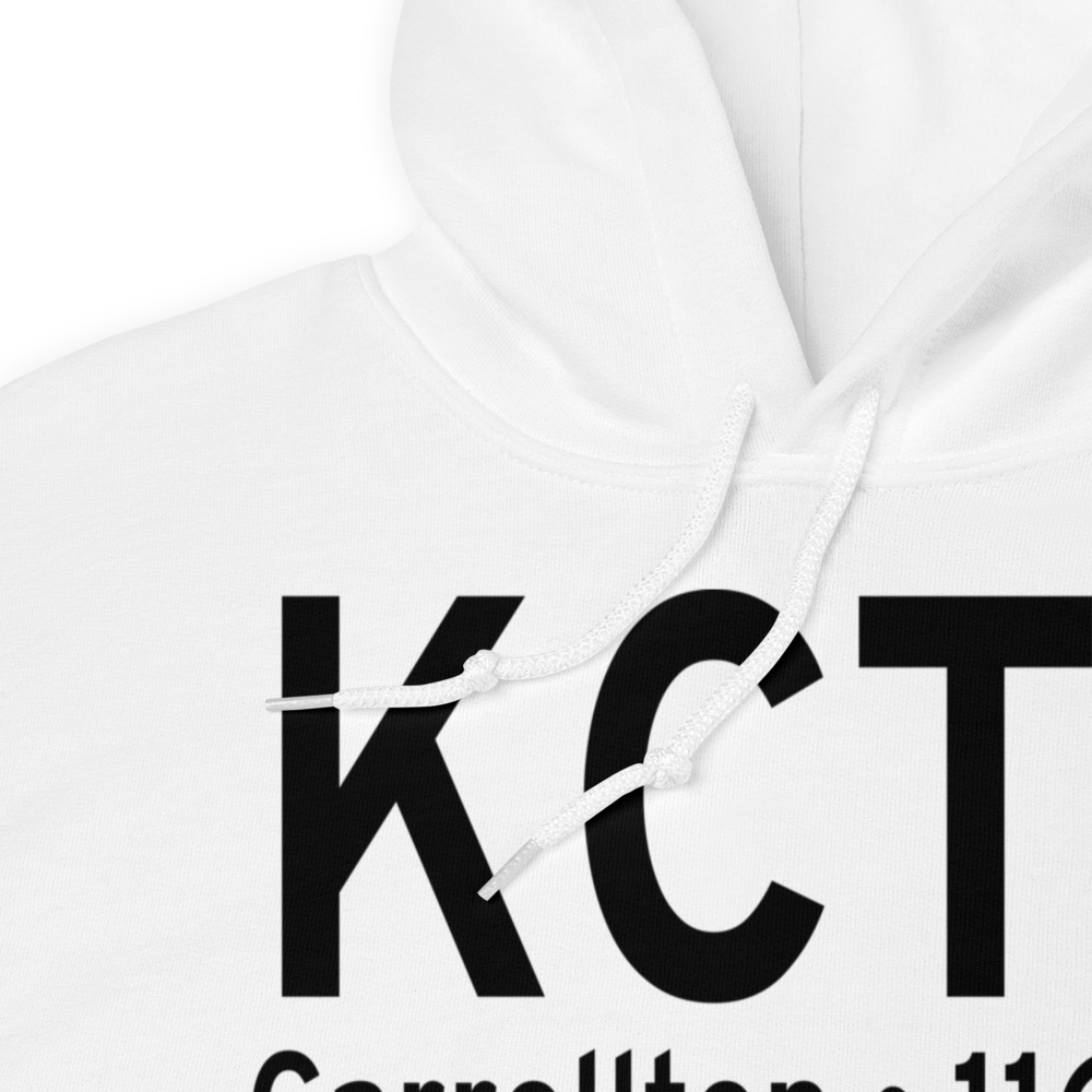 West Georgia Regional O V Gray Field (KCTJ) ICAO Hoodie Sweatshirt 
