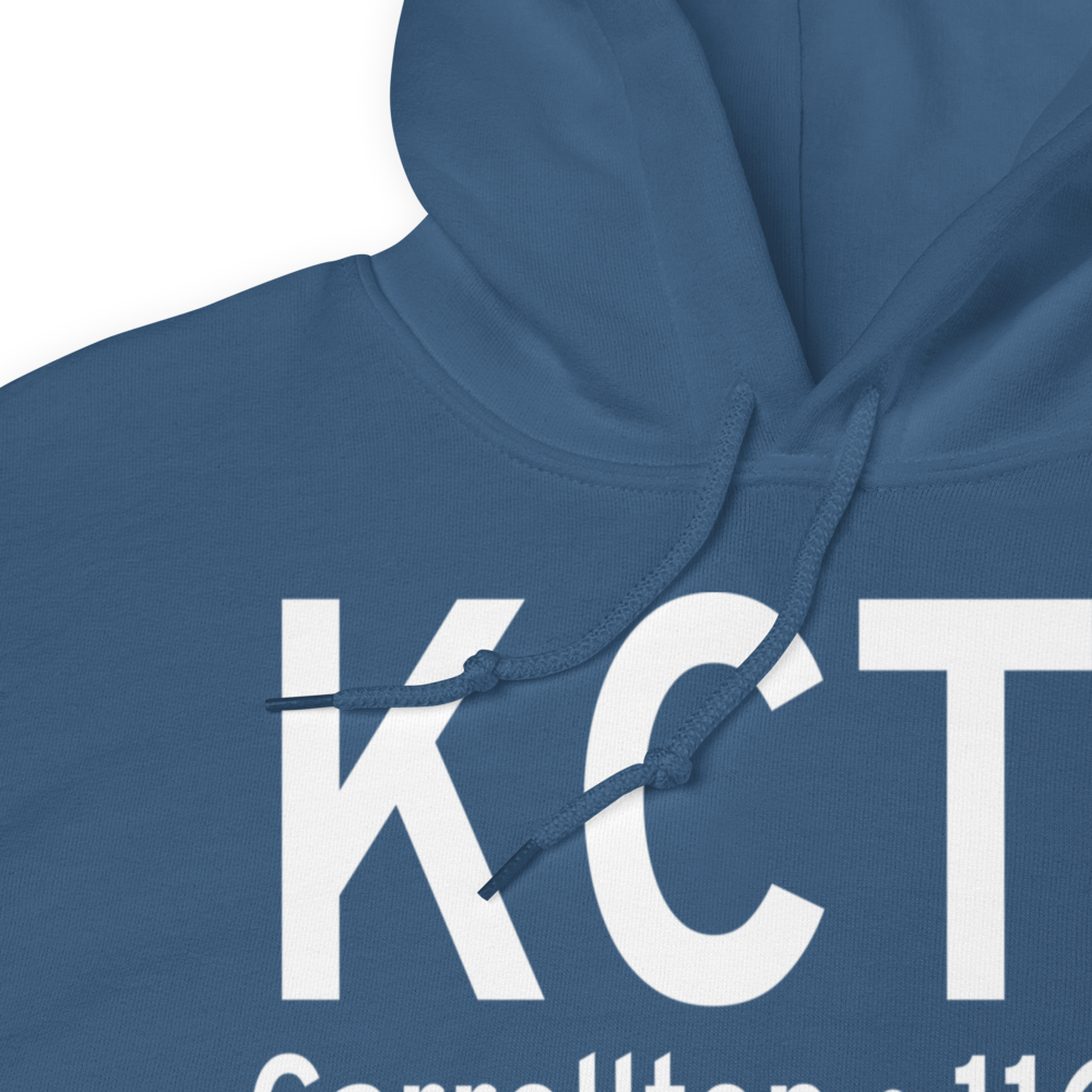 West Georgia Regional O V Gray Field (KCTJ) ICAO Hoodie Sweatshirt 