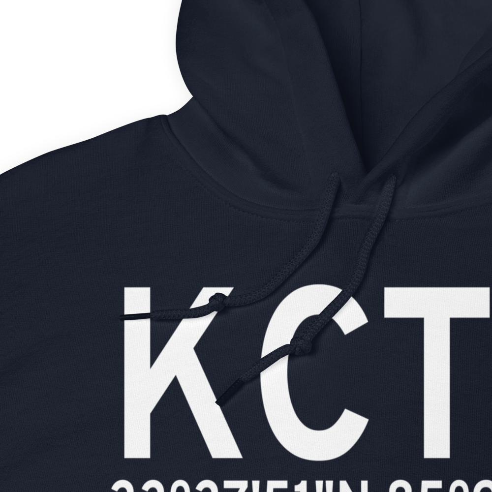 West Georgia Regional O V Gray Field (KCTJ) ICAO Hoodie Sweatshirt 