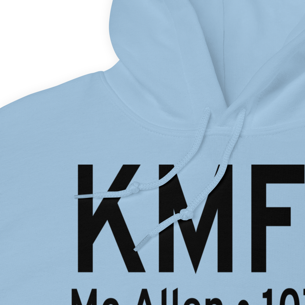 Mc Allen Miller International Airport (KMFE) ICAO Hoodie Sweatshirt 