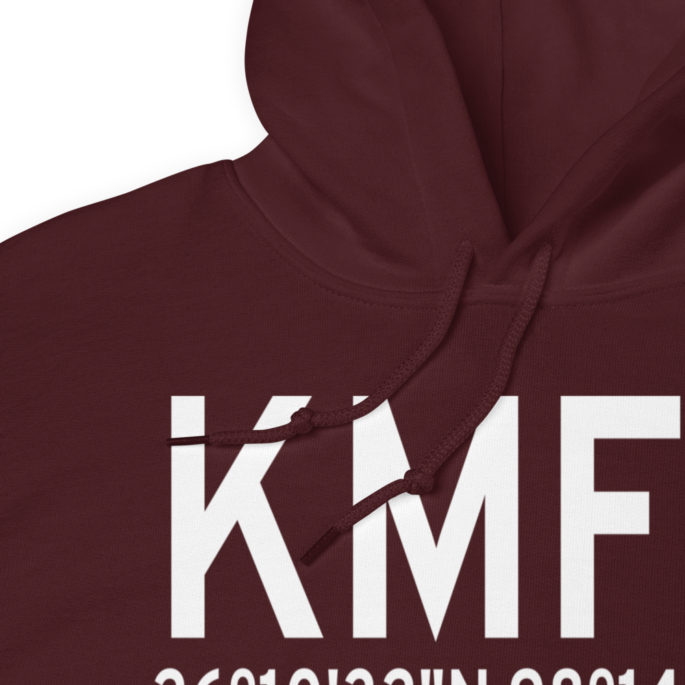 Mc Allen Miller International Airport (KMFE) ICAO Hoodie Sweatshirt 