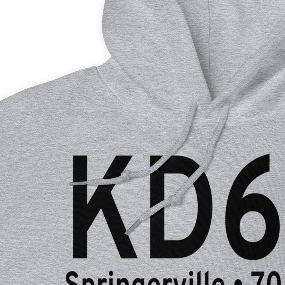 Springerville Municipal Airport (KD68) ICAO Hoodie Sweatshirt 