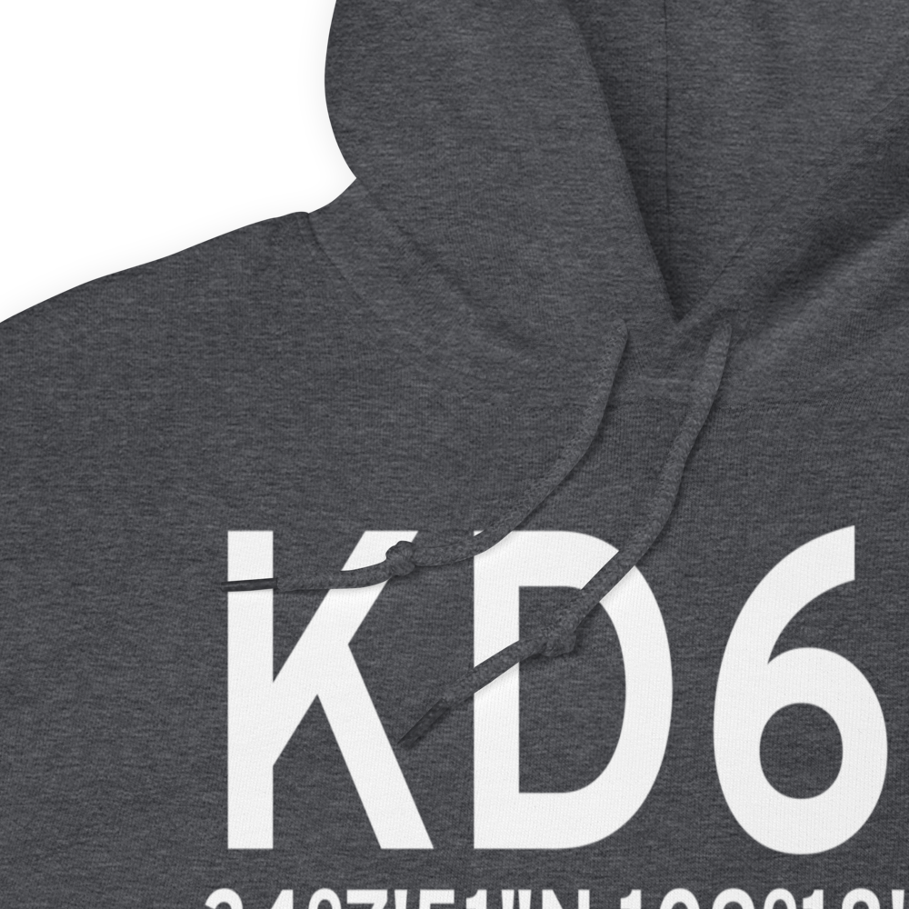 Springerville Municipal Airport (KD68) ICAO Hoodie Sweatshirt 