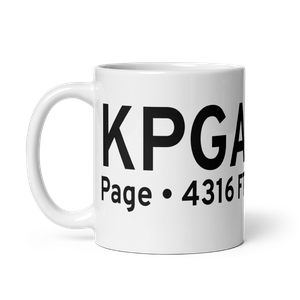 Page Municipal Airport (KPGA) ICAO Mug