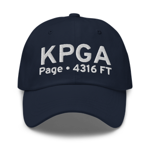 Page Municipal Airport (KPGA) ICAO Hat