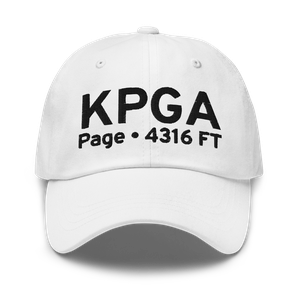 Page Municipal Airport (KPGA) ICAO Hat