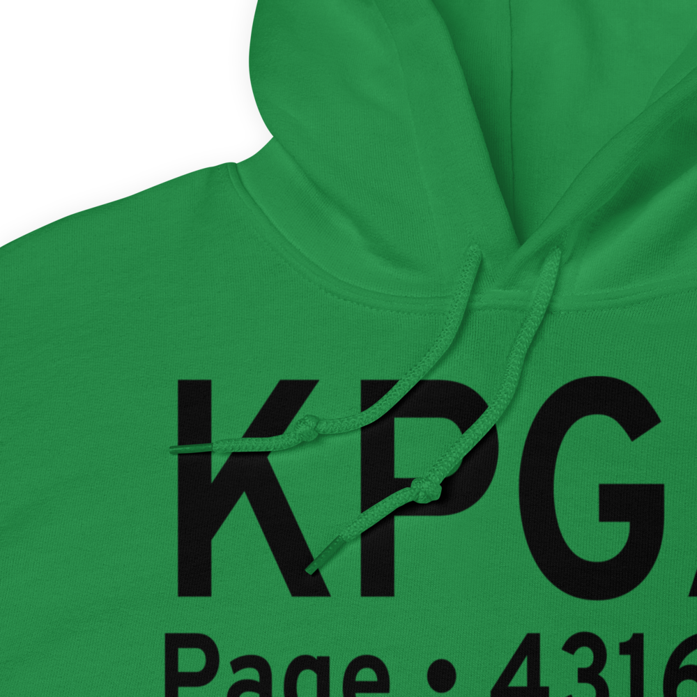Page Municipal Airport (KPGA) ICAO Hoodie Sweatshirt 