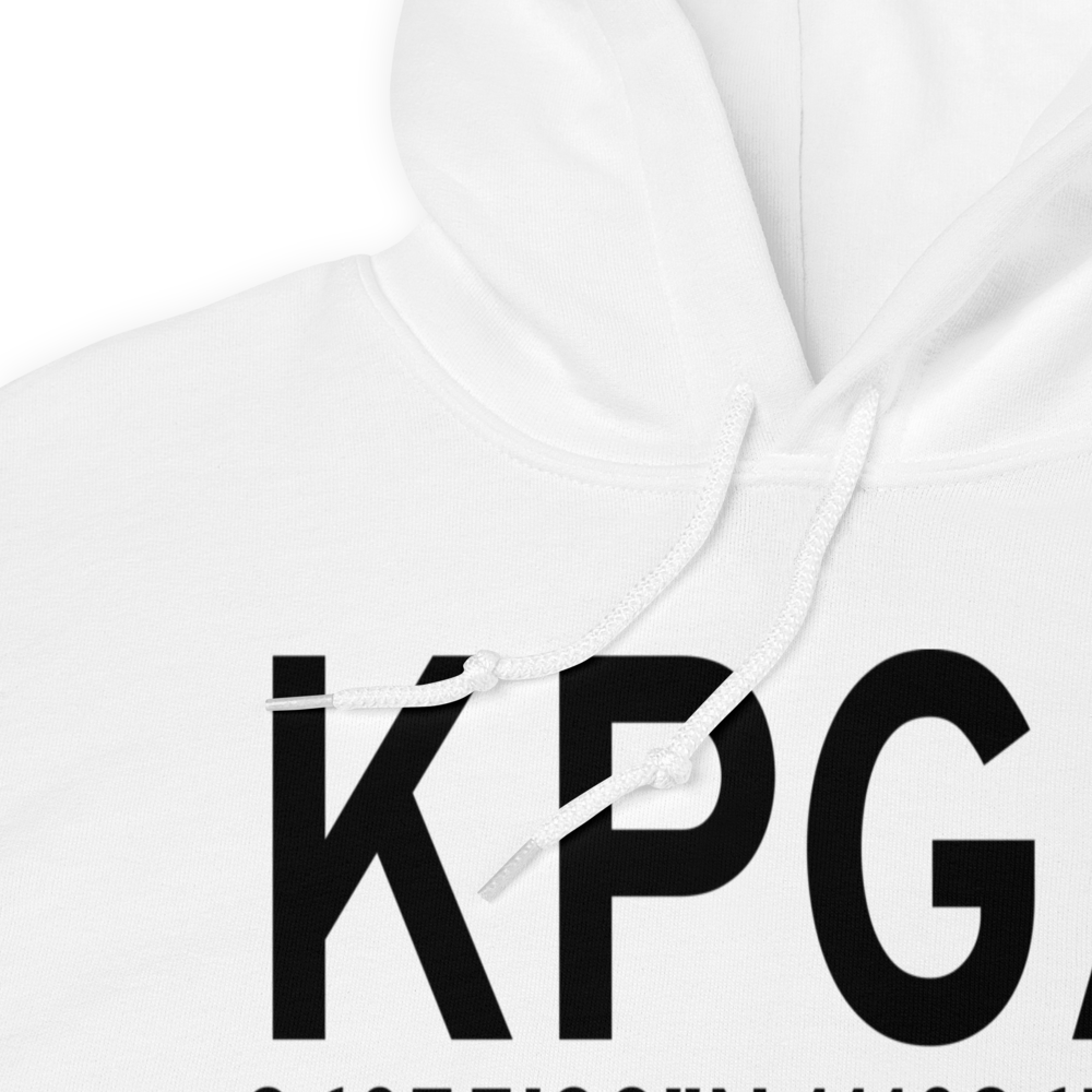 Page Municipal Airport (KPGA) ICAO Hoodie Sweatshirt 
