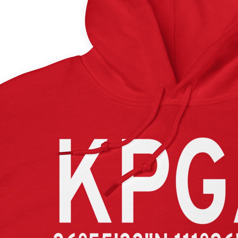 Page Municipal Airport (KPGA) ICAO Hoodie Sweatshirt 