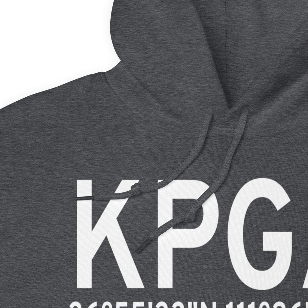 Page Municipal Airport (KPGA) ICAO Hoodie Sweatshirt 