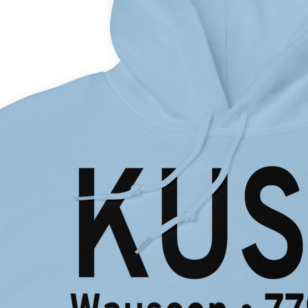 Fulton County Airport (KUSE) ICAO Hoodie Sweatshirt 