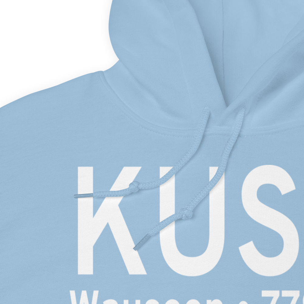 Fulton County Airport (KUSE) ICAO Hoodie Sweatshirt 