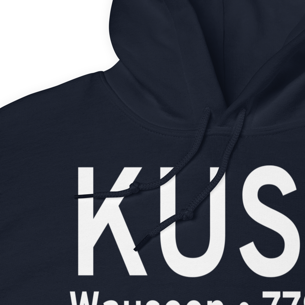 Fulton County Airport (KUSE) ICAO Hoodie Sweatshirt 