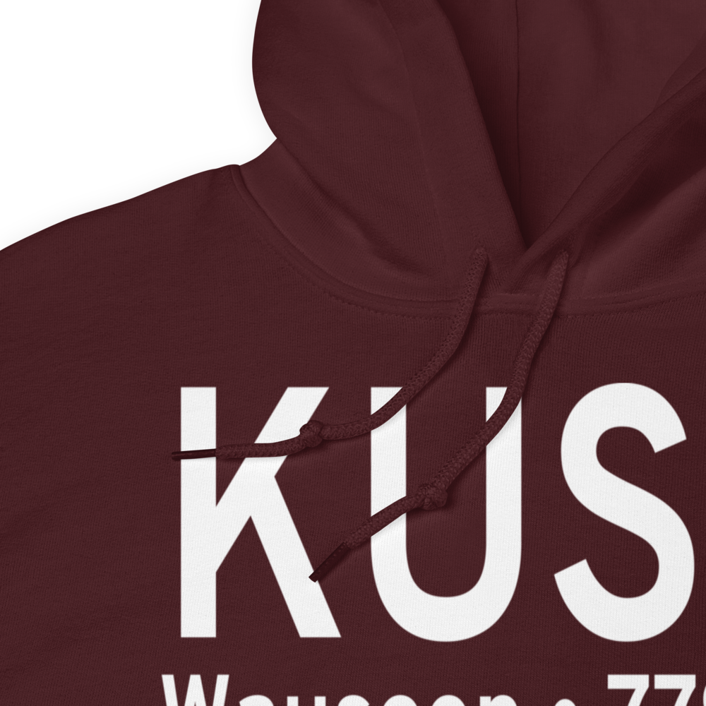 Fulton County Airport (KUSE) ICAO Hoodie Sweatshirt 