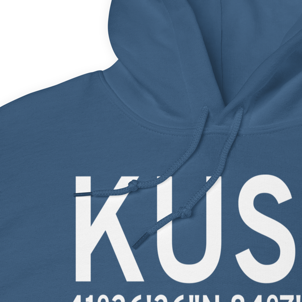 Fulton County Airport (KUSE) ICAO Hoodie Sweatshirt 