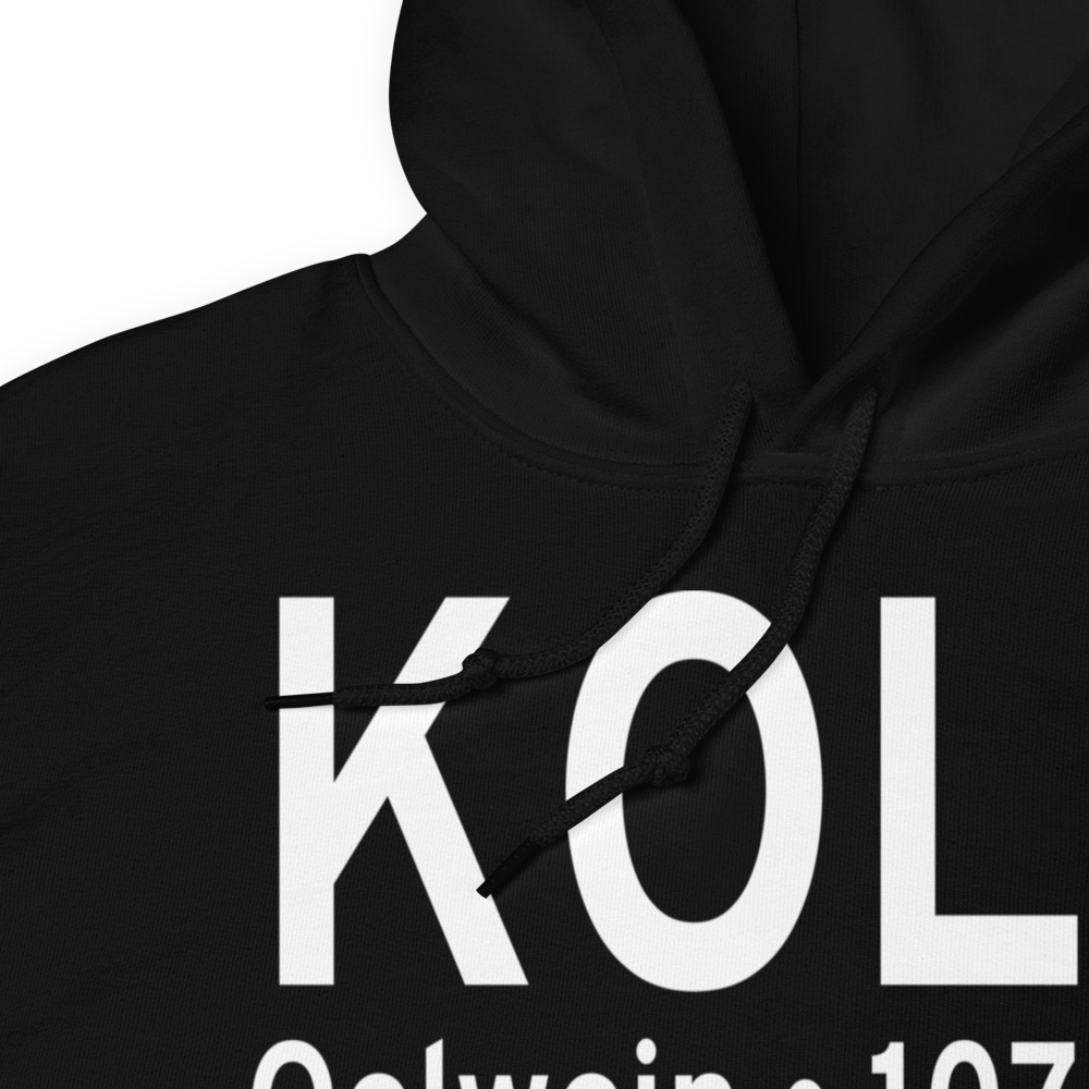 Oelwein Municipal Airport (KOLZ) ICAO Hoodie Sweatshirt 