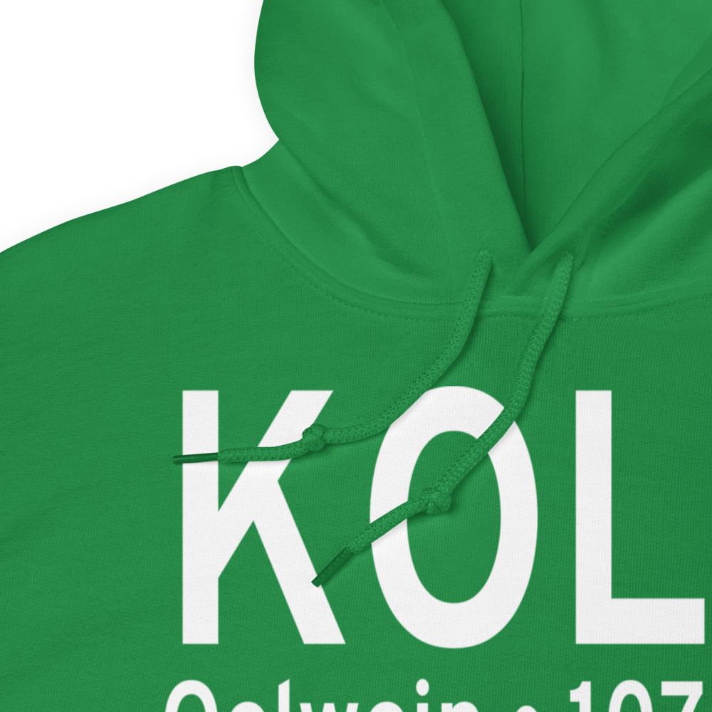 Oelwein Municipal Airport (KOLZ) ICAO Hoodie Sweatshirt 
