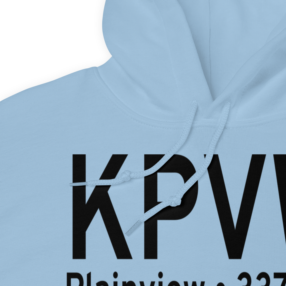 Hale County Airport (KPVW) ICAO Hoodie Sweatshirt 