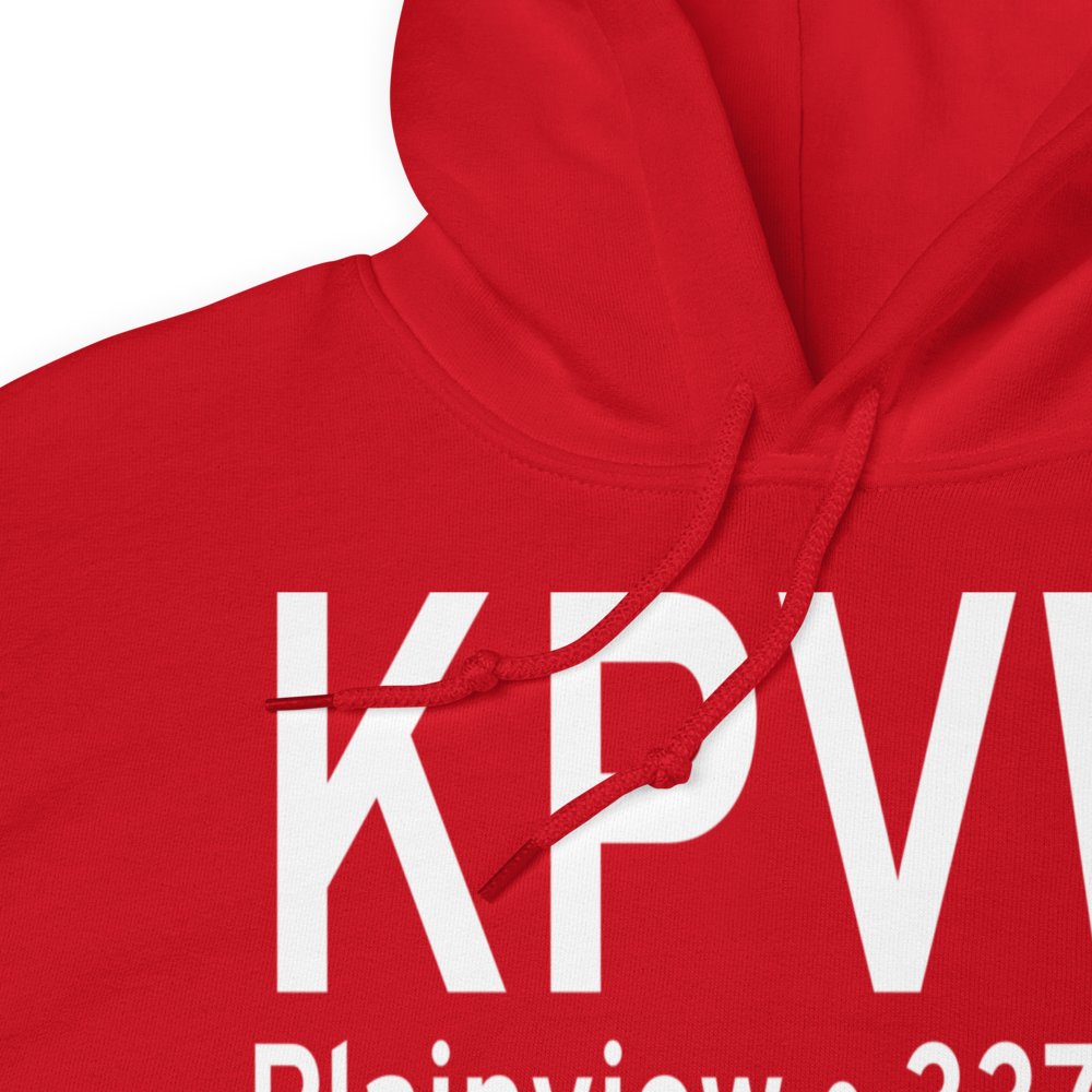 Hale County Airport (KPVW) ICAO Hoodie Sweatshirt 