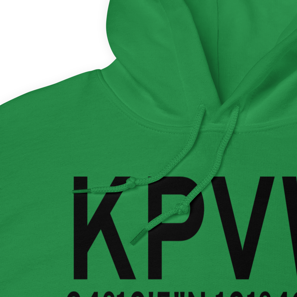 Hale County Airport (KPVW) ICAO Hoodie Sweatshirt 