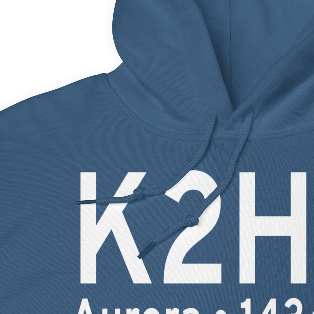 Jerry Sumners Sr Aurora Municipal Airport (K2H2) ICAO Hoodie Sweatshirt 