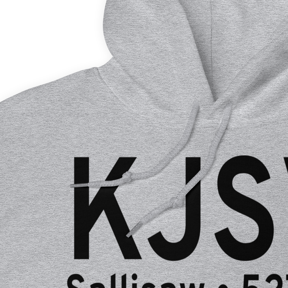 Sallisaw Municipal Airport (KJSV) ICAO Hoodie Sweatshirt 