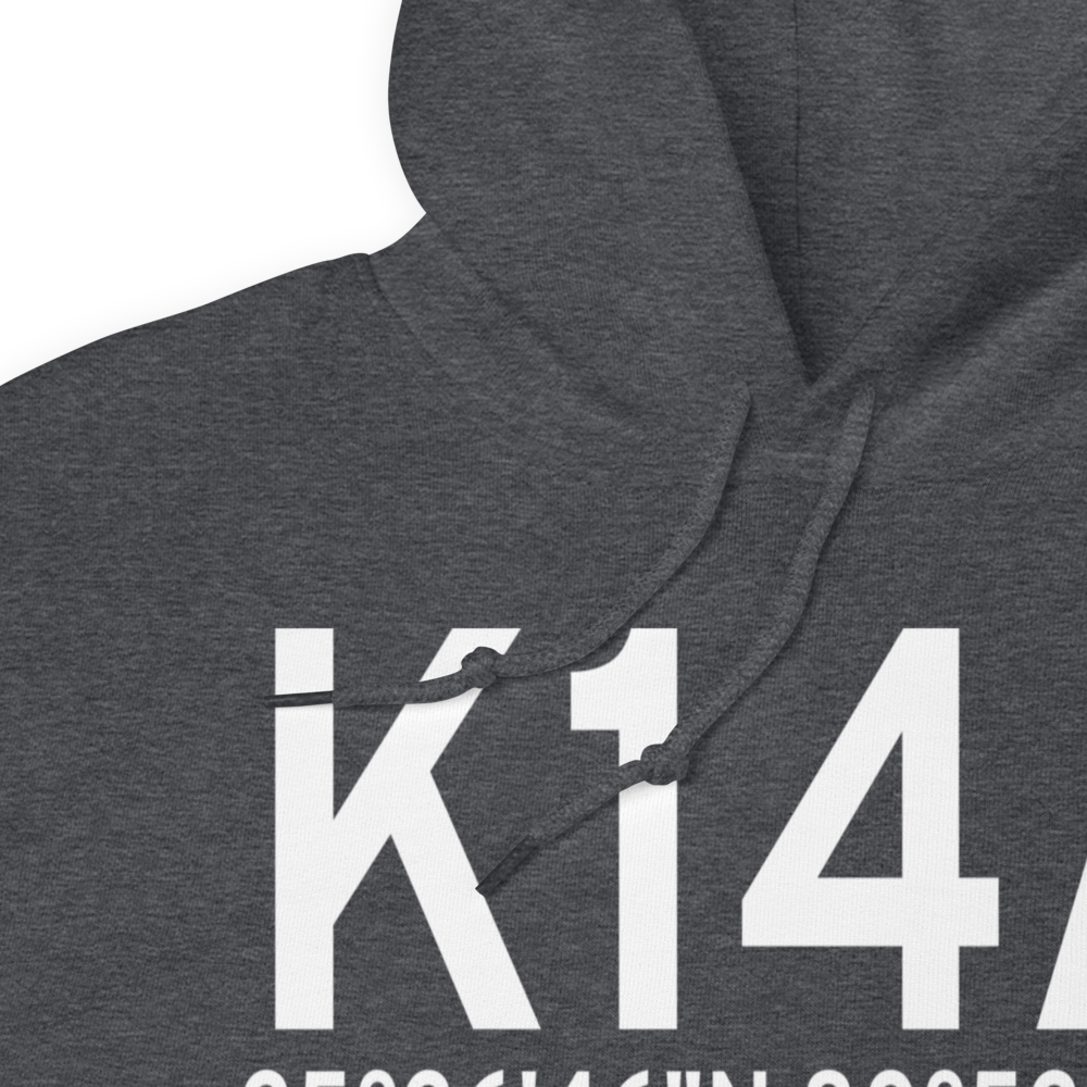 Lake Norman Airpark (K14A) ICAO Hoodie Sweatshirt 