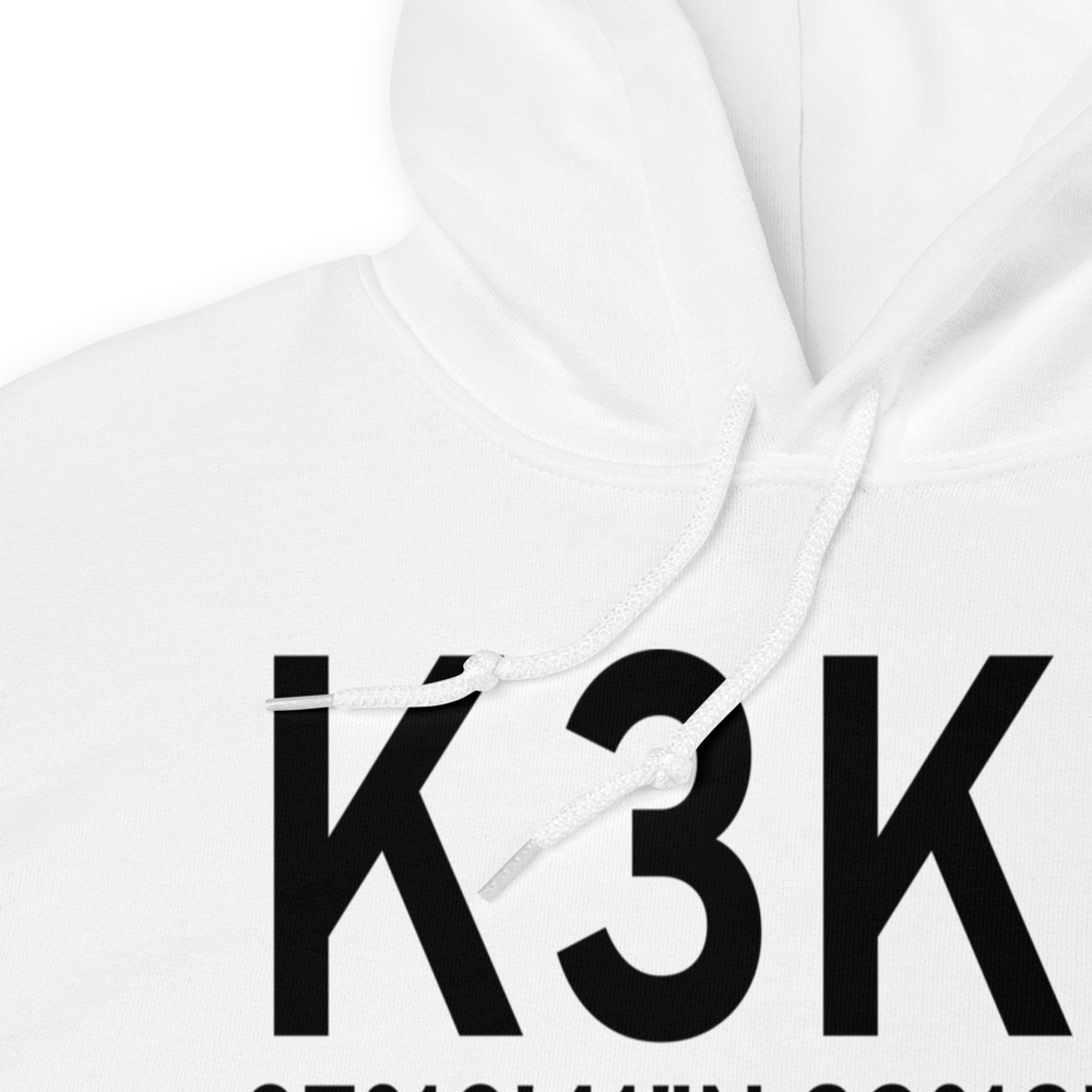 Comanche County Airport (K3K8) ICAO Hoodie Sweatshirt 