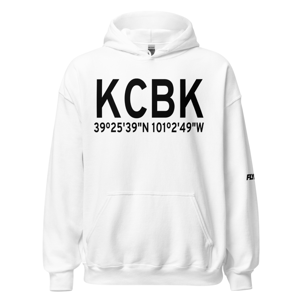Shalz Field (KCBK) ICAO Hoodie Sweatshirt 