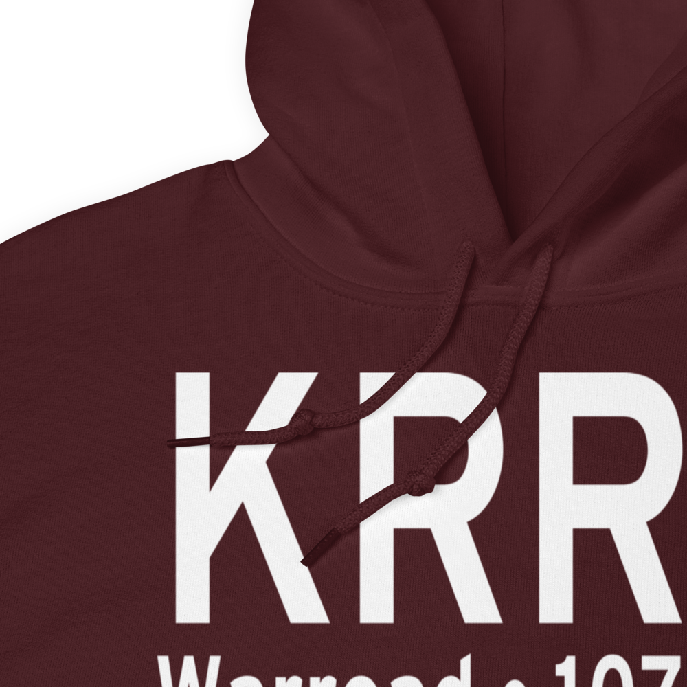 Warroad International Memorial Airport (KRRT) ICAO Hoodie Sweatshirt 