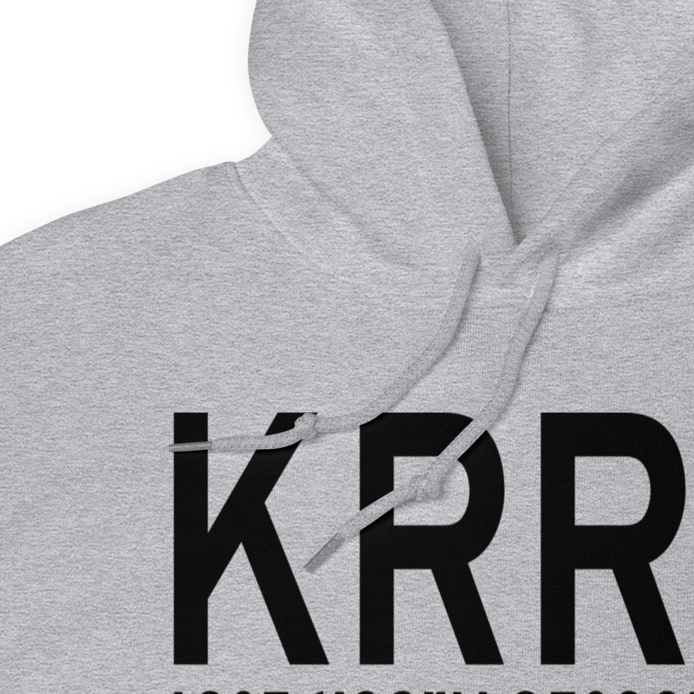 Warroad International Memorial Airport (KRRT) ICAO Hoodie Sweatshirt 