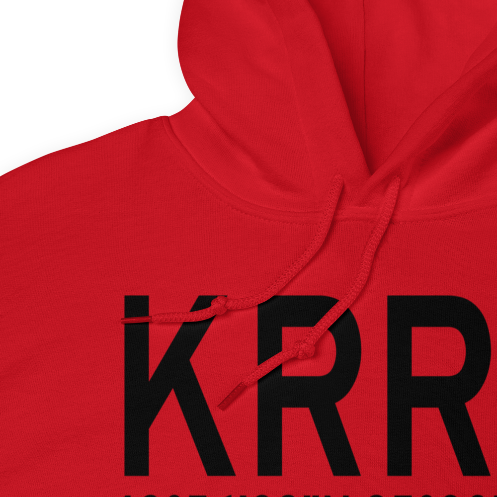 Warroad International Memorial Airport (KRRT) ICAO Hoodie Sweatshirt 