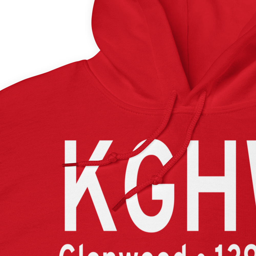 Glenwood Municipal Airport (KGHW) ICAO Hoodie Sweatshirt 
