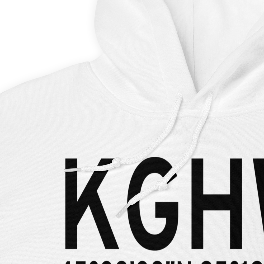 Glenwood Municipal Airport (KGHW) ICAO Hoodie Sweatshirt 