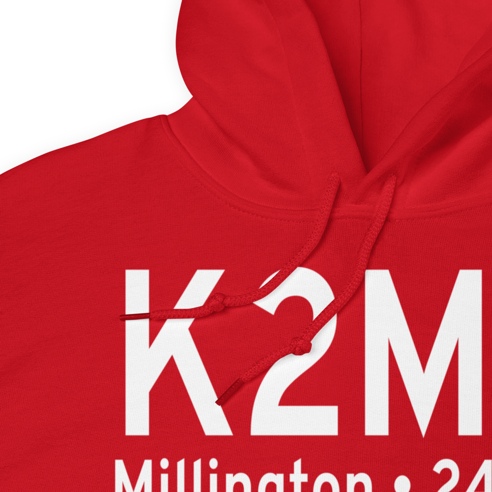 Charles W. Baker Airport (K2M8) ICAO Hoodie Sweatshirt 