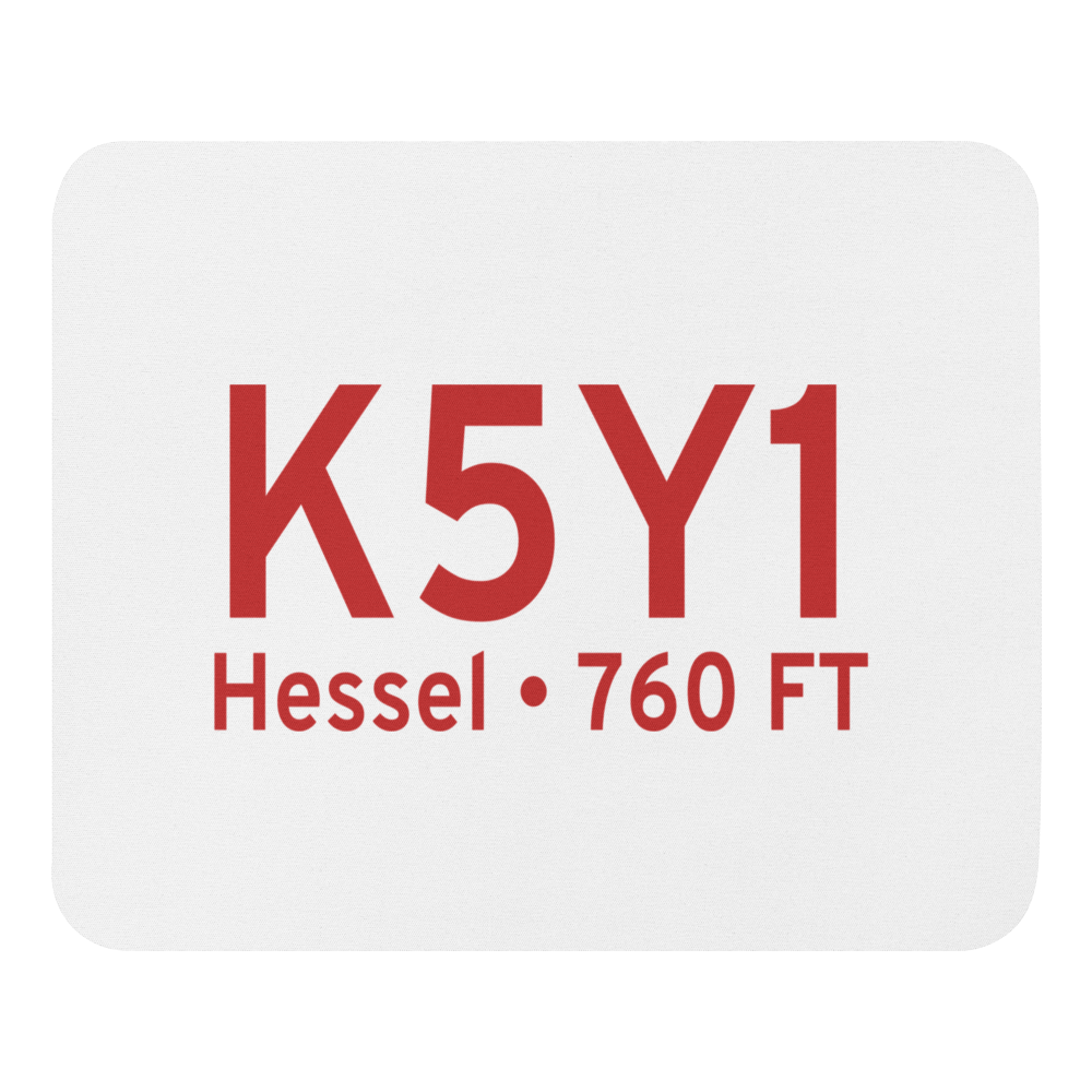 Albert J Lindberg Airport (K5Y1) ICAO  Mouse Pad 