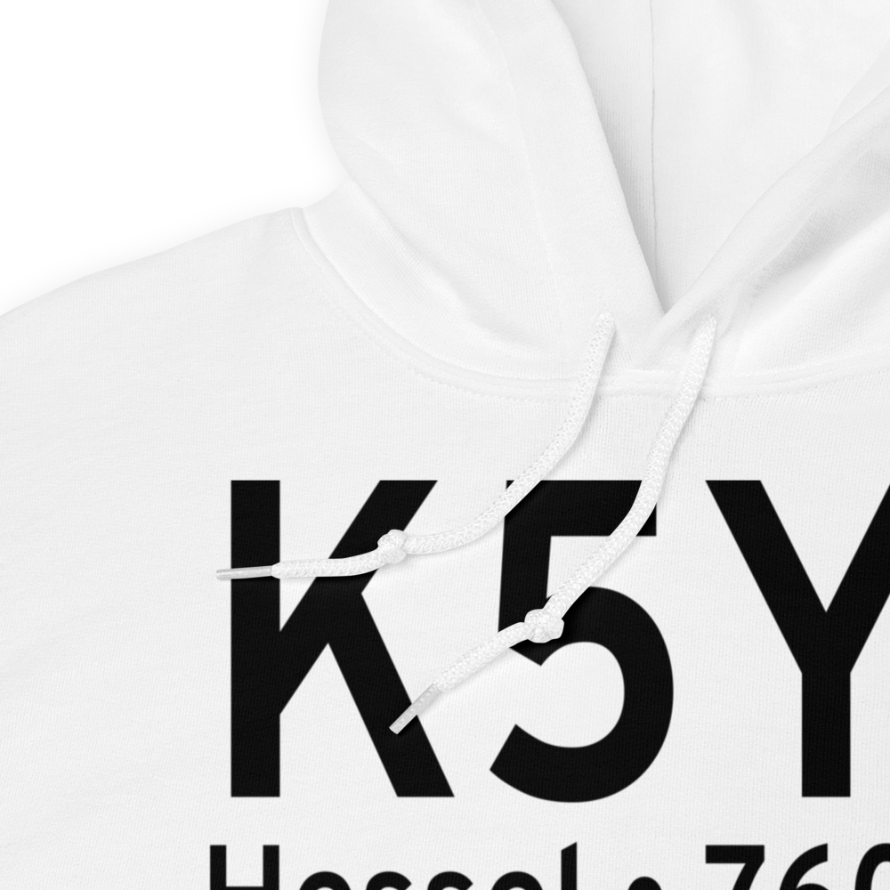 Albert J Lindberg Airport (K5Y1) ICAO Hoodie Sweatshirt 