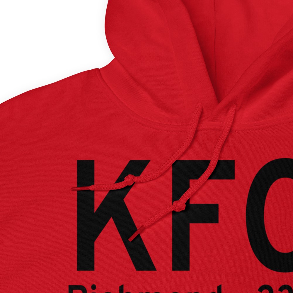 Chesterfield County Airport (KFCI) ICAO Hoodie Sweatshirt 