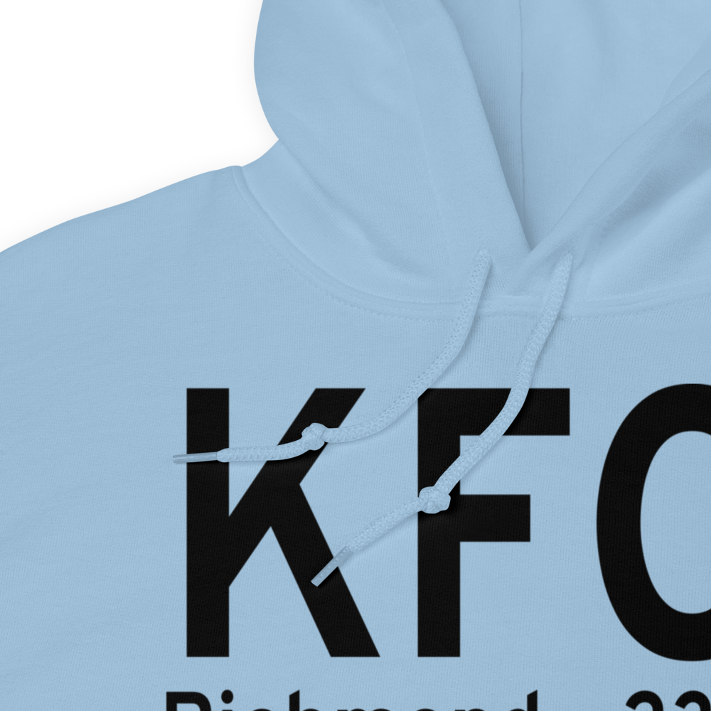 Chesterfield County Airport (KFCI) ICAO Hoodie Sweatshirt 