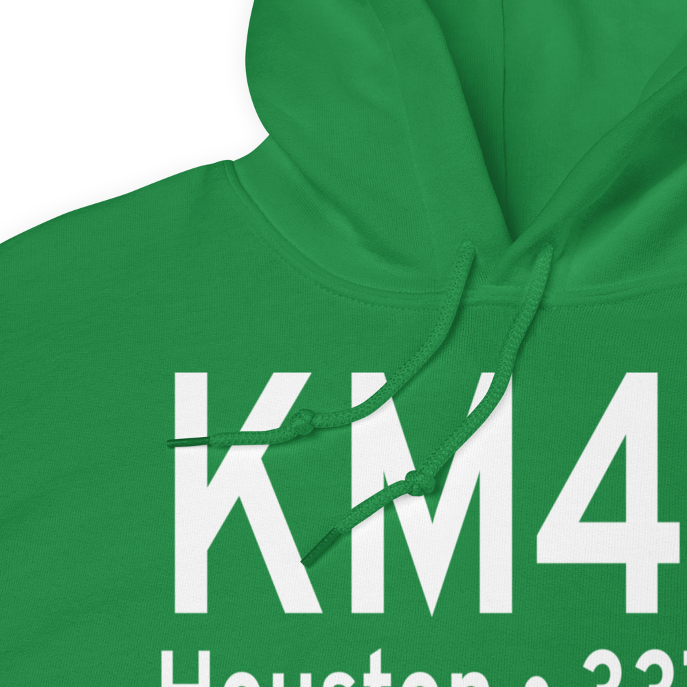 Houston Municipal Airport (KM44) ICAO Hoodie Sweatshirt 