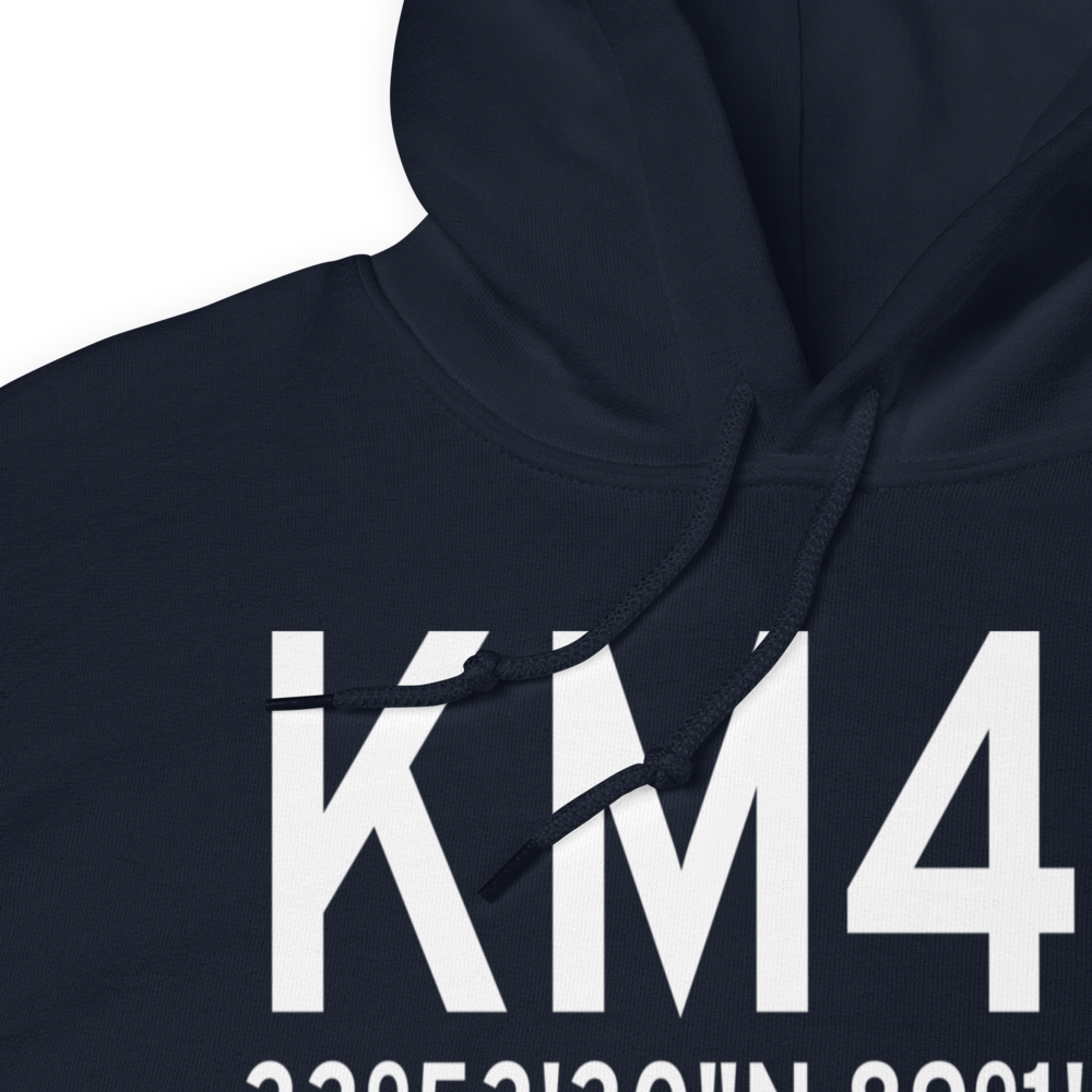Houston Municipal Airport (KM44) ICAO Hoodie Sweatshirt 
