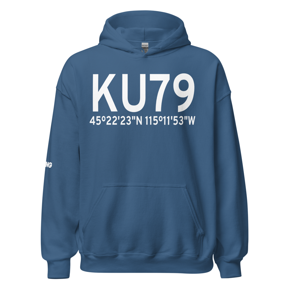 Chamberlain USFS Airport (KU79) ICAO Hoodie Sweatshirt 