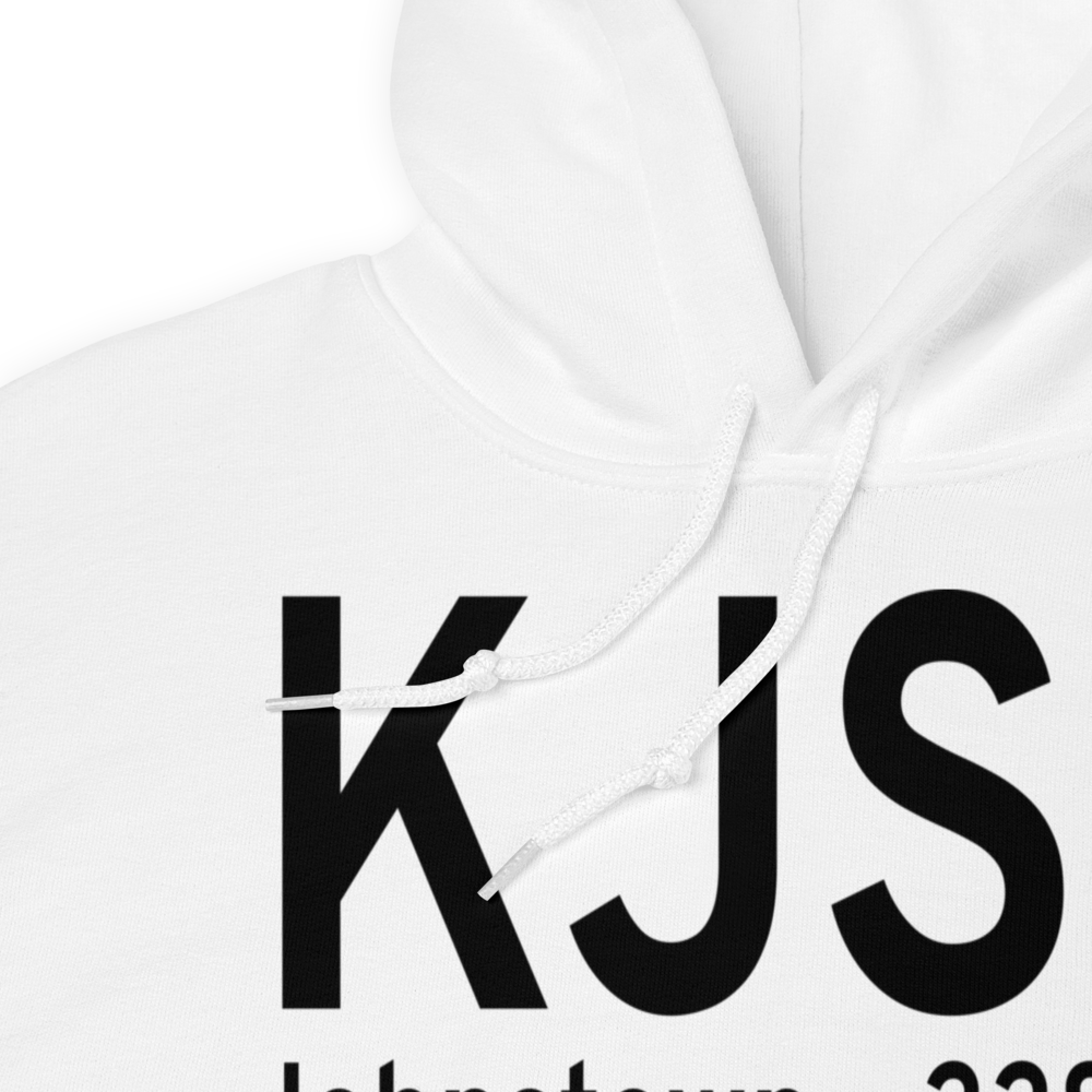John Murtha Johnstown Cambria County Airport (KJST) ICAO Hoodie Sweatshirt 