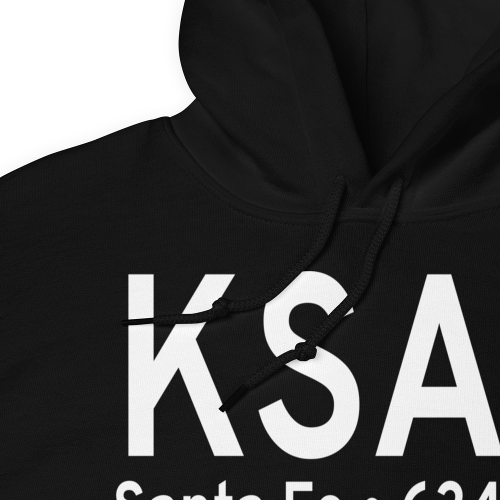Santa Fe Municipal Airport (KSAF) ICAO Hoodie Sweatshirt 