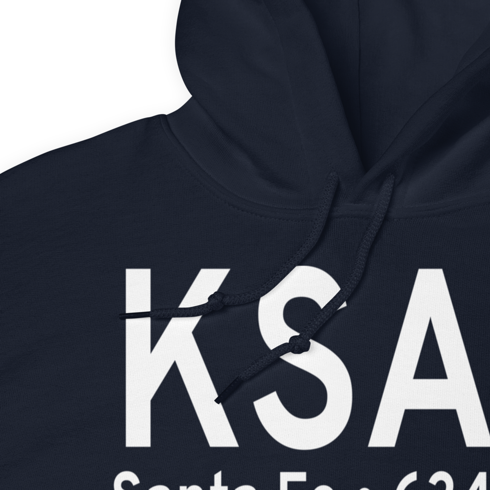 Santa Fe Municipal Airport (KSAF) ICAO Hoodie Sweatshirt 