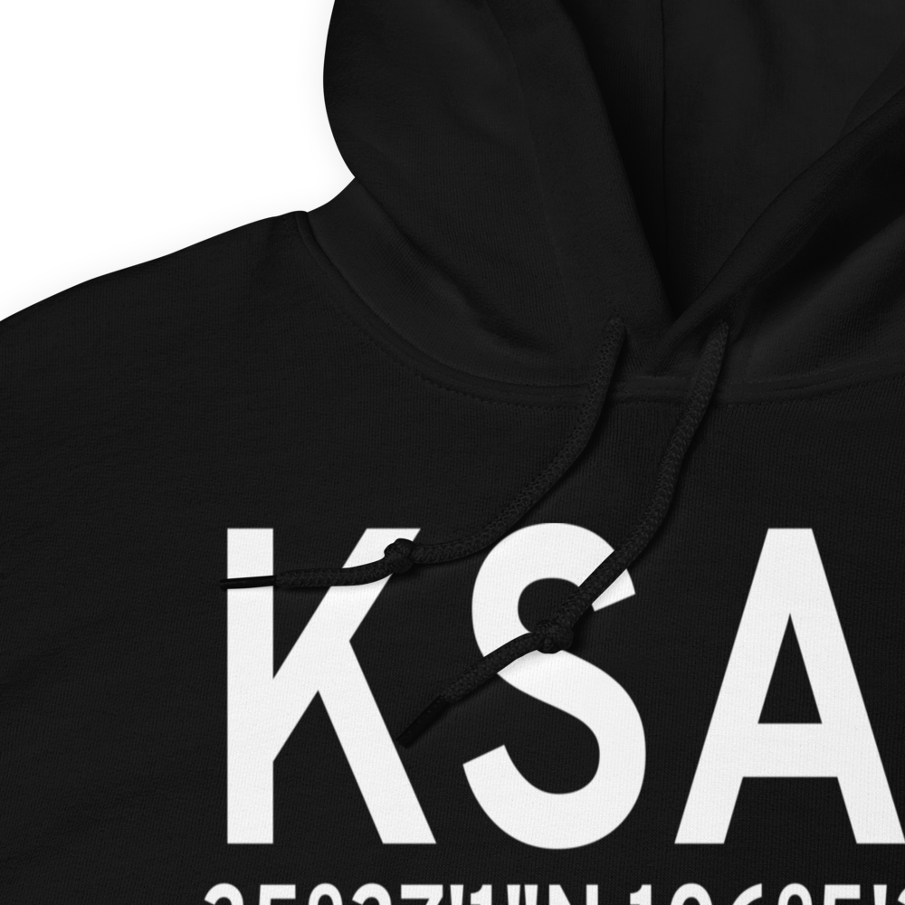 Santa Fe Municipal Airport (KSAF) ICAO Hoodie Sweatshirt 