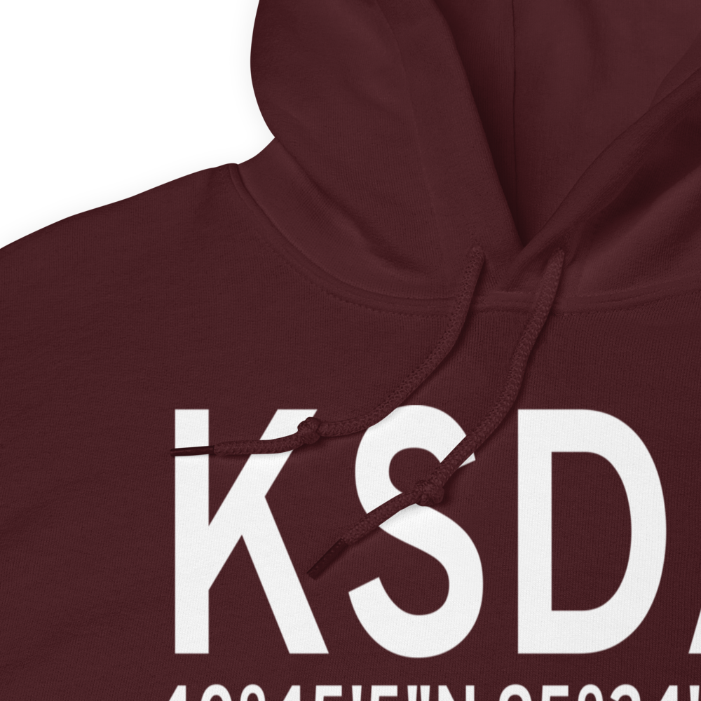 Shenandoah Municipal Airport (KSDA) ICAO Hoodie Sweatshirt 