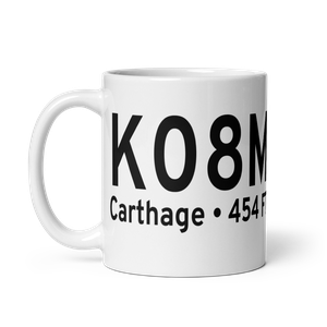 Carthage-Leake County Airport (K08M) ICAO Mug